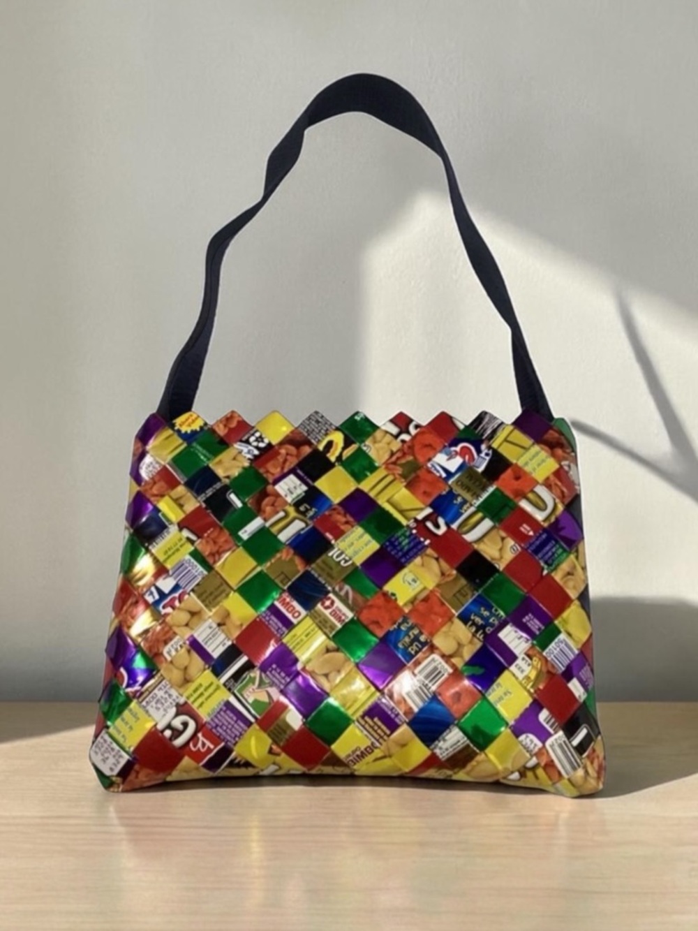 MYO Accessories Candy Wrapper Purse Handbag Clutch Made in Mexico